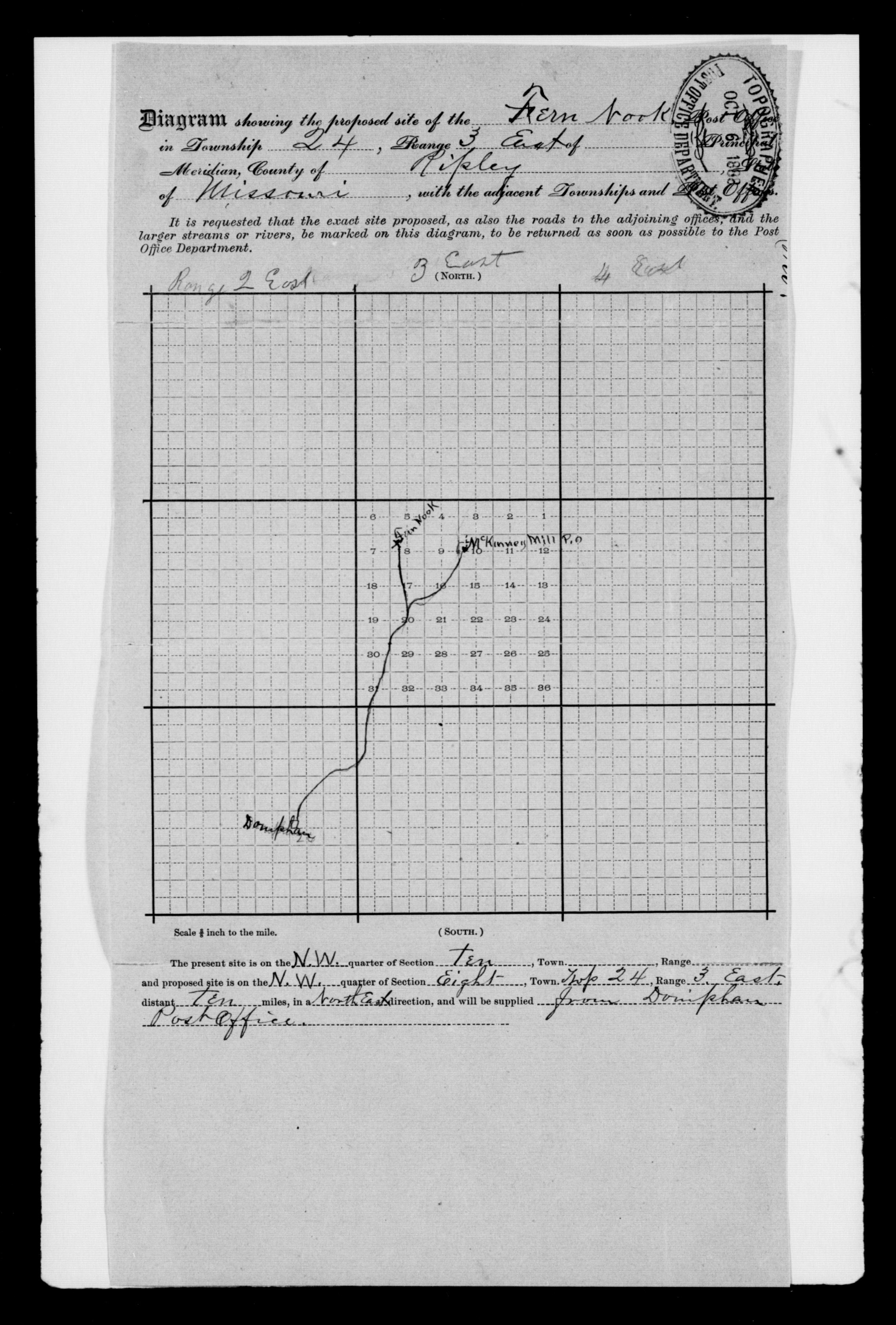 Historical U.S. Postal Records of Fernnook