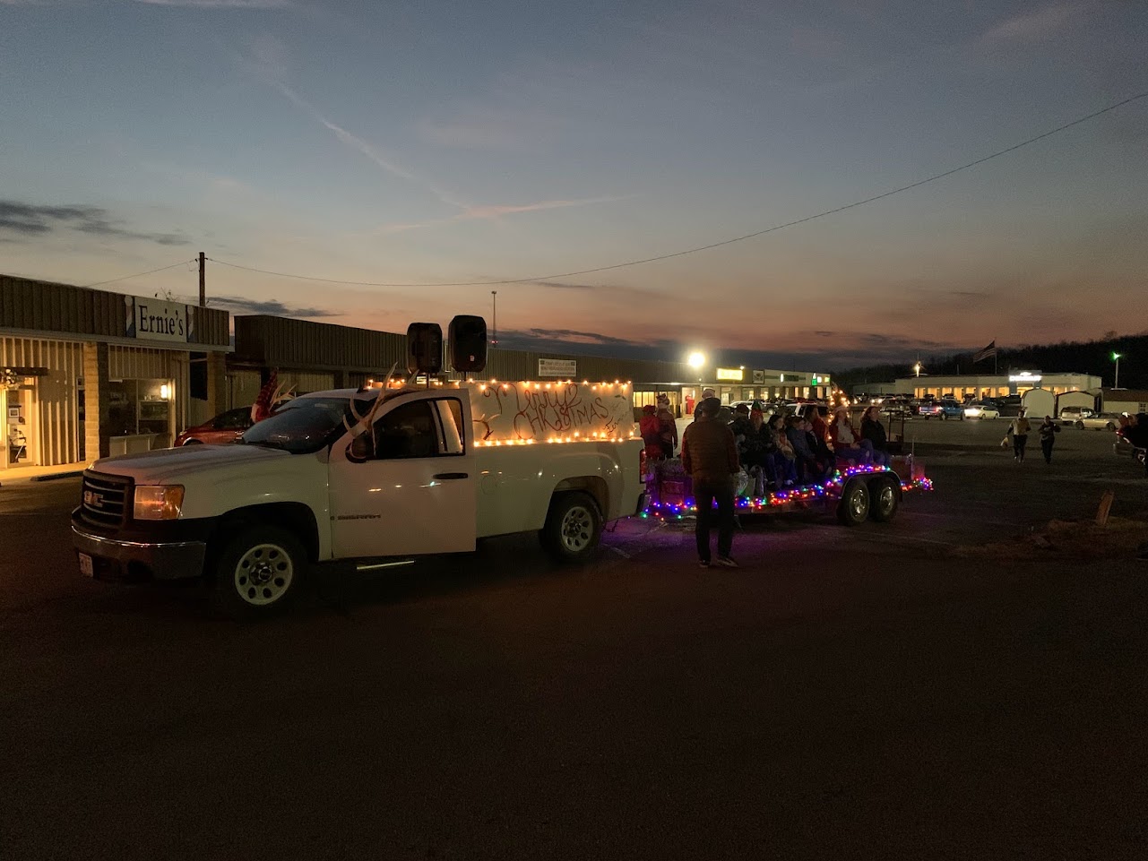 Folks from Fernnook Parade