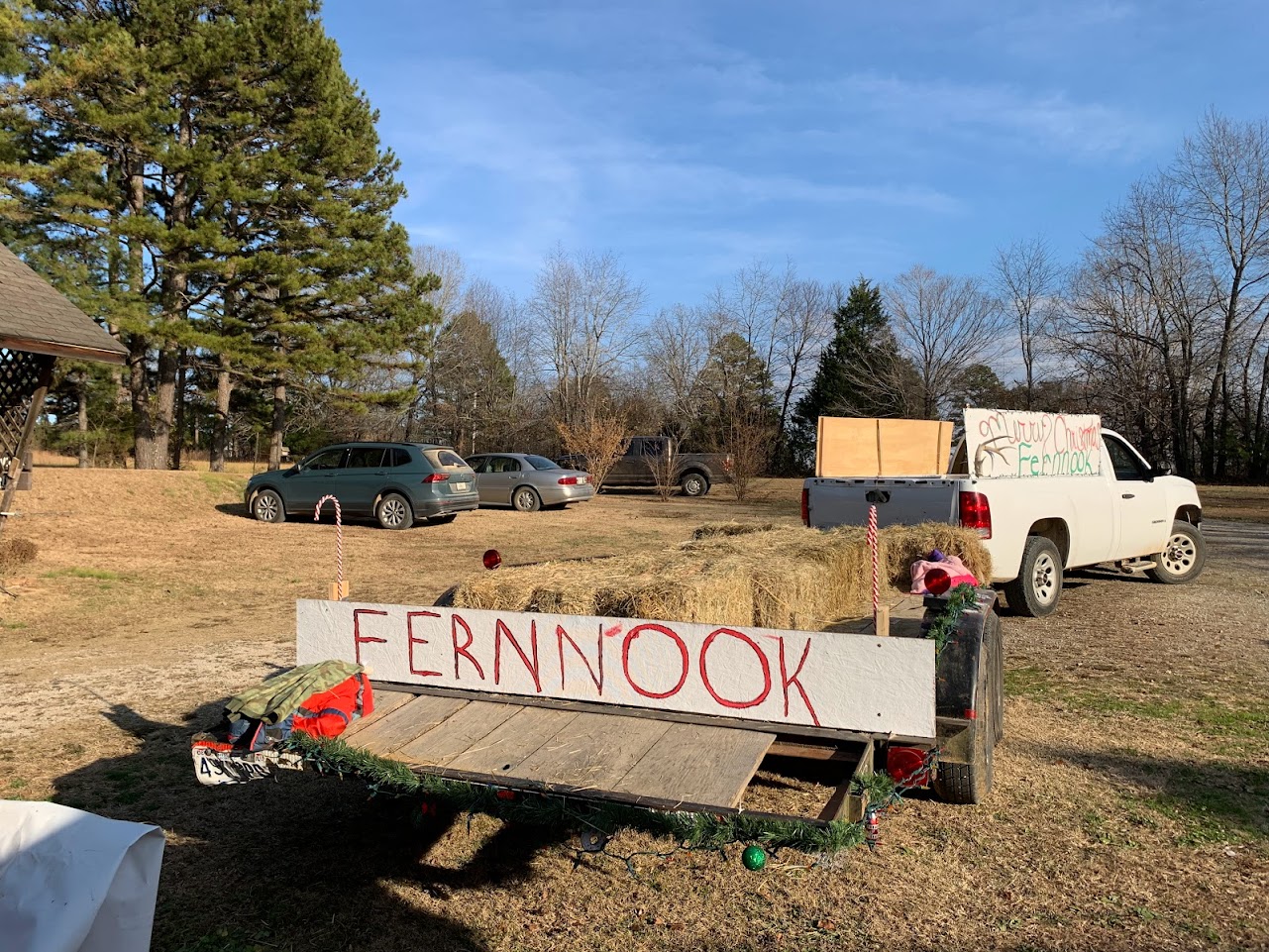 Folks from Fernnook Parade