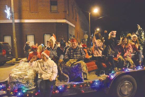 Folks from Fernnook Parade